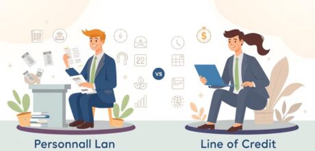 Conoce las diferencias entre un préstamo personal y una línea de crédito