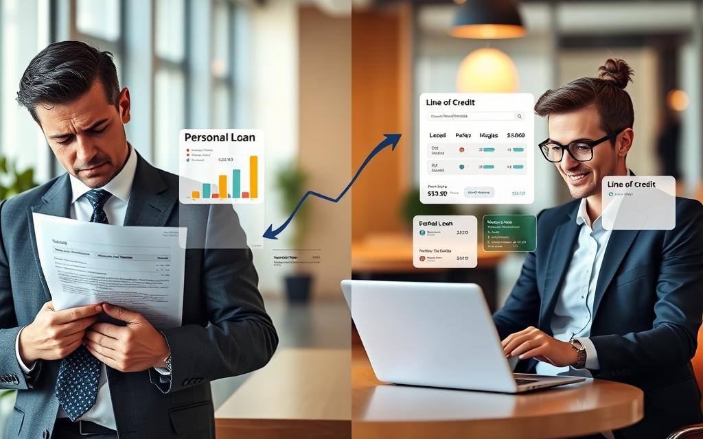 comparación préstamo personal y línea de crédito comparación préstamo personal y línea de crédito
